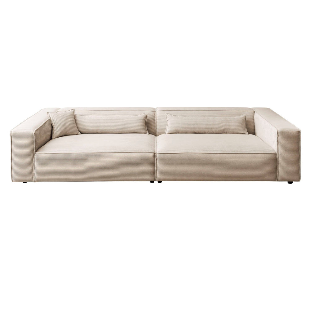 
                  
                    3-Sitzer XXL Sofa Piara Cordbezug hellbeige
                  
                