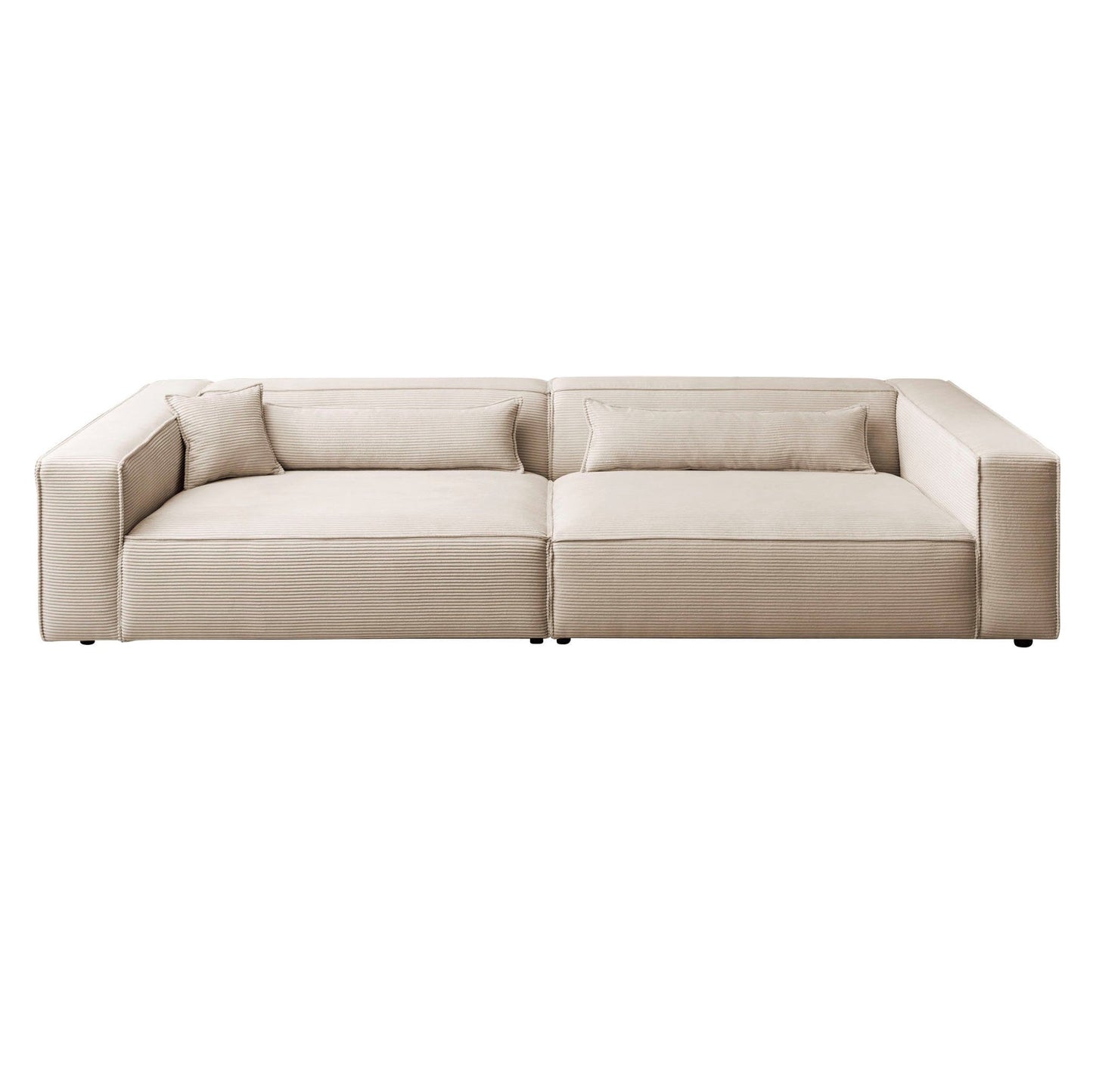 
                  
                    3-Sitzer XXL Sofa Piara Cordbezug hellbeige
                  
                