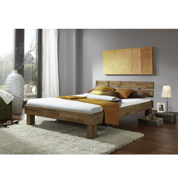 3. Bild von Jenny Futonbett Bett Holzbett 120 x 200 Eiche massiv geölt - 9814-JE-1